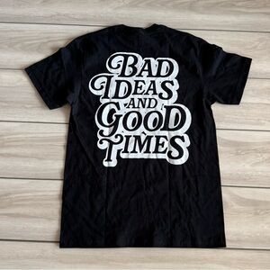 LGND Supply Co Bad Ideas T-Shirt Black Various Sizes NWT